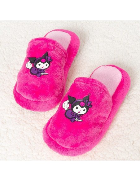 PANTUFLA DAMA KUROMI FIUSHA PLASTISOL SLIPPER