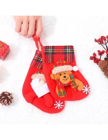 Calceta Navideña Decorativa importada al mayoreo en LHESH