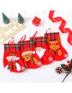 Calceta Navideña Decorativa importada al mayoreo en LHESH