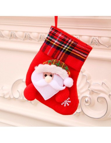 Calceta Navideña Decorativa importada al mayoreo en LHESH