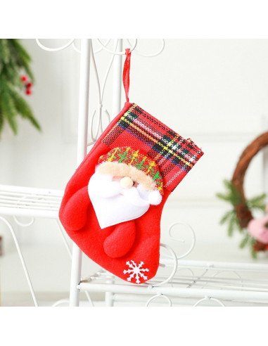 Calceta Navideña Decorativa importada al mayoreo en LHESH