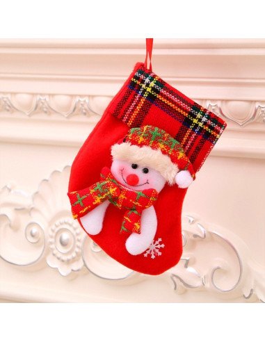 Calceta Navideña Decorativa importada al mayoreo en LHESH