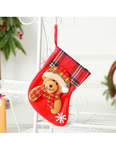 Calceta Navideña Decorativa importada al mayoreo en LHESH