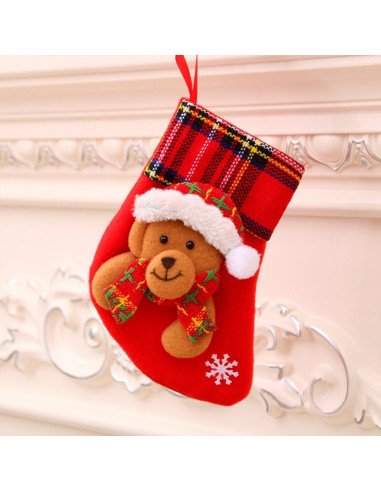 Calceta Navideña Decorativa importada al mayoreo en LHESH