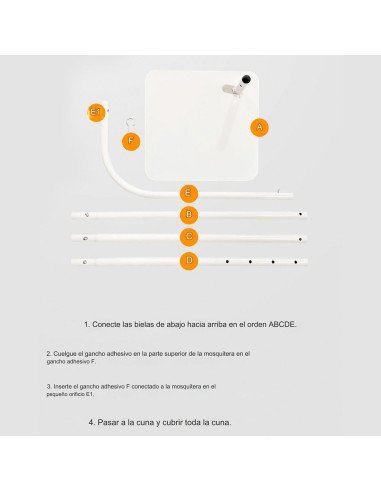 Mosquitero para cuna al mayoreo en LHESH