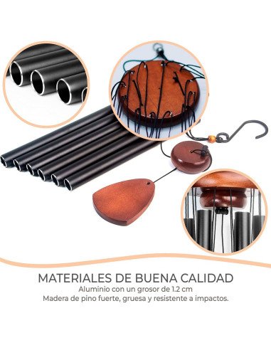 Campanas de viento importadas al mayoreo en LHESH