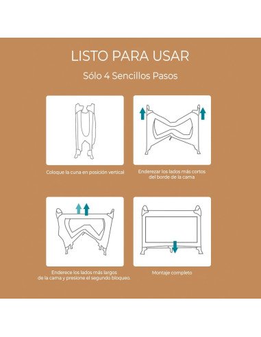 Cuna Portátil  para Bebé Importada al Mayoreo en LHESH