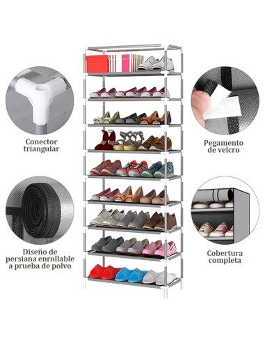 Organizador de zapatos importado al mayoreo en LHESH