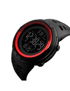 Reloj de pulsera sport al mayoreo ofrece LHESH – ID 41494 rojo, negro y azul 2