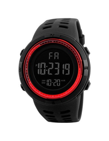 Reloj de pulsera sport al mayoreo ofrece LHESH – ID 41494 rojo, negro y azul