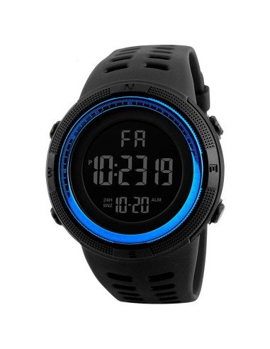 Reloj de pulsera sport al mayoreo ofrece LHESH – ID 41494 rojo, negro y azul