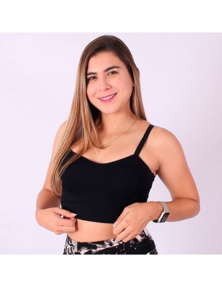 Compra Tops Deportivos de Lila Importados al Mayoreo en LHESH