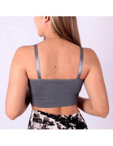 Compra Tops Deportivos de Lila Importados al Mayoreo en LHESH