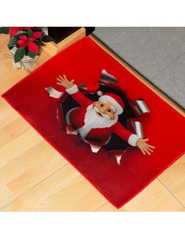 Tapete de Bienvenida Navideño importado al mayoreo en LHESH