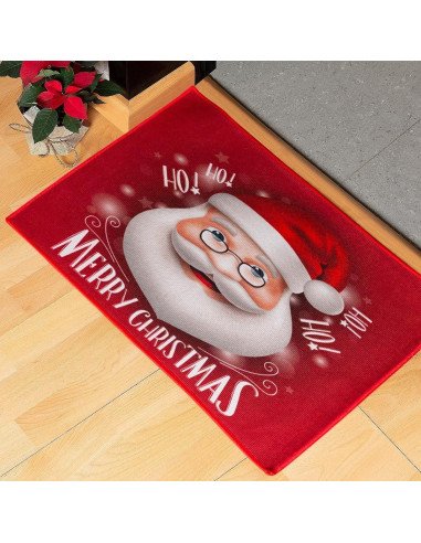Tapete de Bienvenida Navideño importado al mayoreo en LHESH
