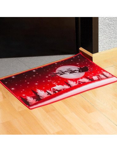 Tapete de Bienvenida Navideño importado al mayoreo en LHESH