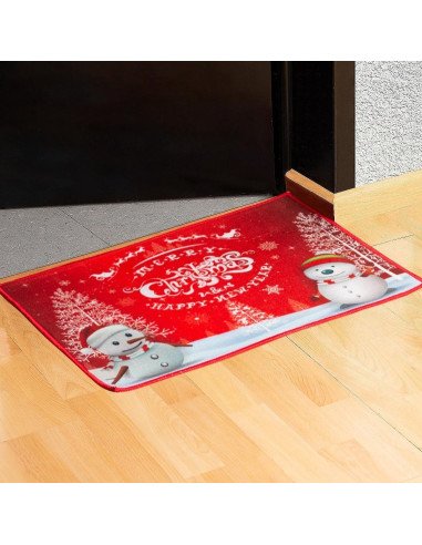 Tapete de Bienvenida Navideño importado al mayoreo en LHESH