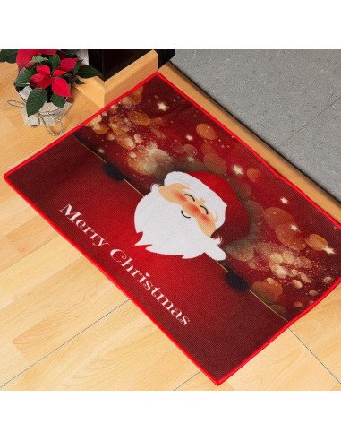 Tapete de Bienvenida Navideño importado al mayoreo en LHESH