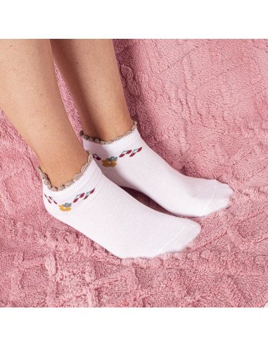 Calcetín para dama al mayoreo en LHESH