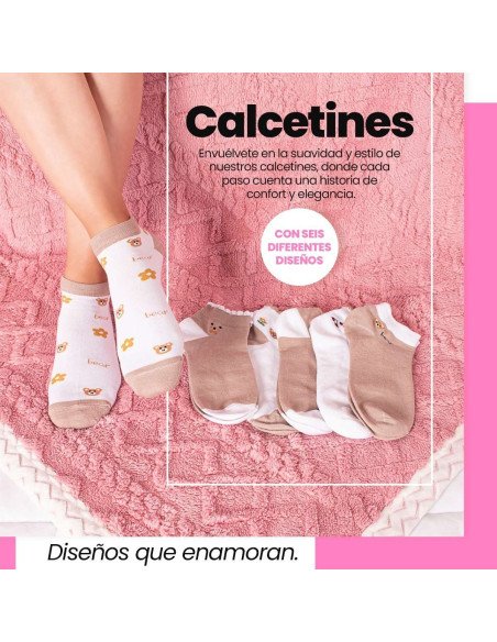 Calcetín para dama al mayoreo en LHESH