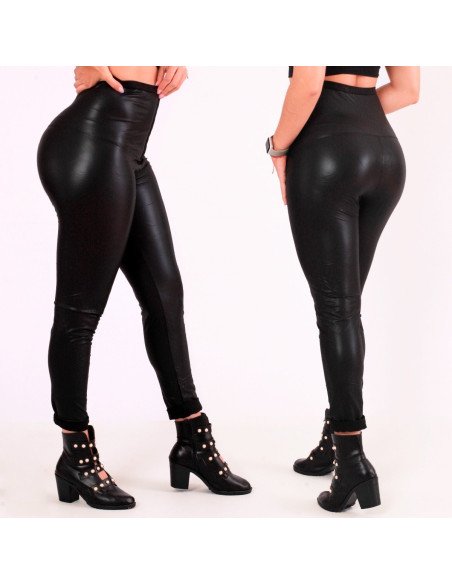 Leggings de vinil piel Importados al Mayoreo en LHESH