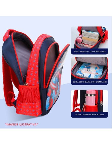 Mochila Escolar de sirena importada al mayoreo en LHESH