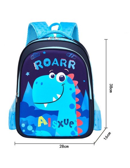 Mochila escolar con dinosaurio importada al mayoreo en LHESH