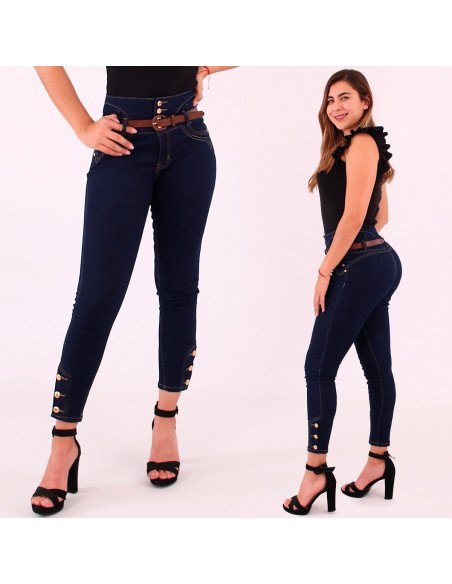 Pantalón para dama mezclilla al mayoreo en LHESH