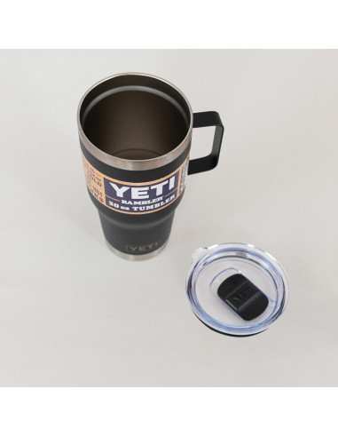 TERMO YETI 30 OZ NEGRO CON ASA HUA TANG