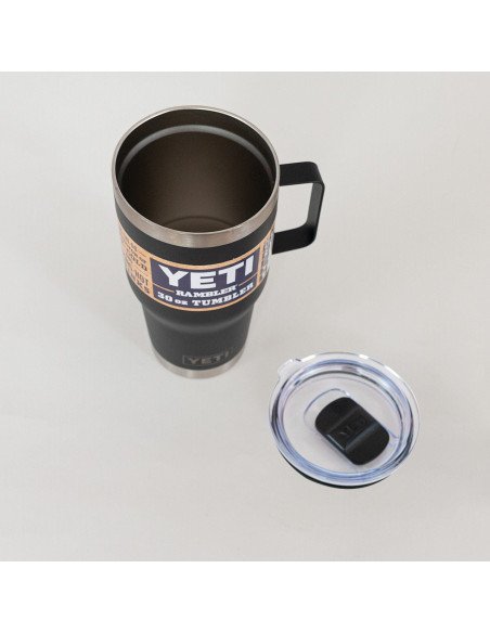 TERMO YETI 30 OZ NEGRO CON ASA HUA TANG
