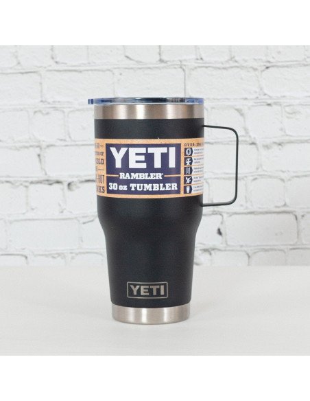 TERMO YETI 30 OZ NEGRO CON ASA HUA TANG