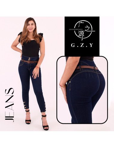 Pantalón para dama mezclilla al mayoreo en LHESH