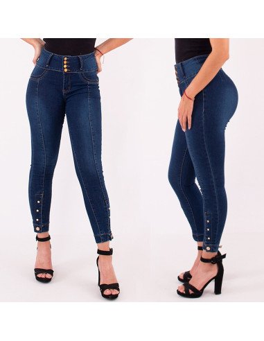 Pantalón para dama mezclilla al mayoreo en LHESH