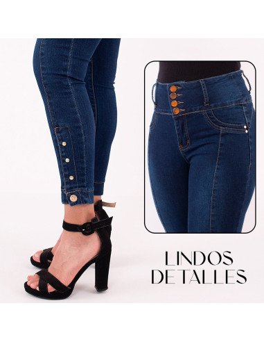 Pantalón para dama mezclilla al mayoreo en LHESH