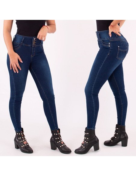 Pantalón para dama mezclilla al mayoreo en LHESH