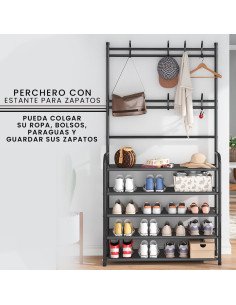 Perchero zapatero importado al mayoreo en LHESH