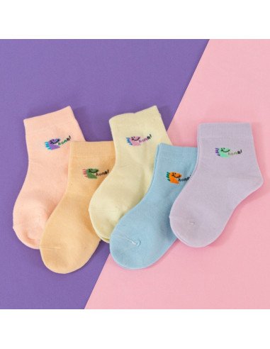 Compra Calcetines de Colores con Diseños Animados Importado al Mayoreo en LHESH