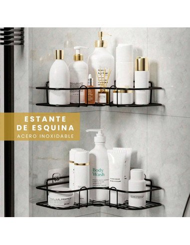 Repisa de esquina Acero Inoxidable importado al mayoreo en LHESH