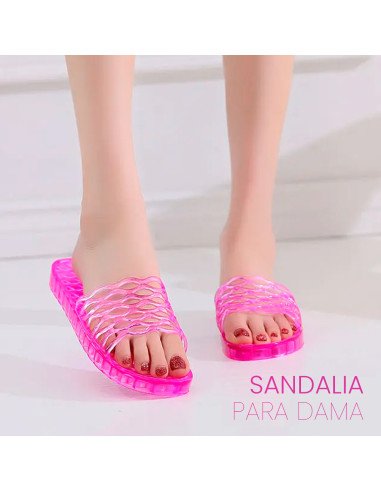 Sandalias de plástico para mujer mayoreo en LHESH