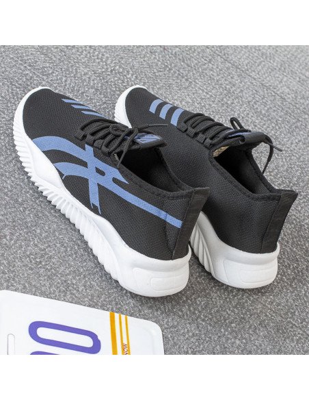 Tenis de inyección hombre al mayoreo ofrece LHESH - ID 41056 negro