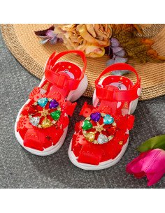 Sandalias al Mayoreo Disponibles en LHESH – Compra Exclusiva - ID 43450 rojo