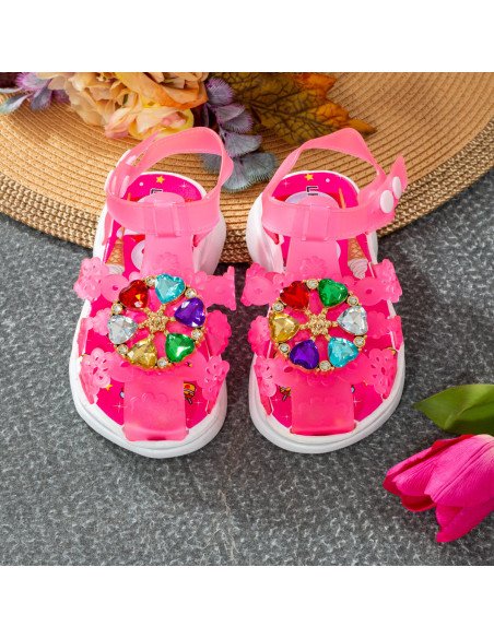 Mayoreo de Sandalias para niñas, disponibles en LHESH – Compra Exclusiva -  ID 43453 fiusha