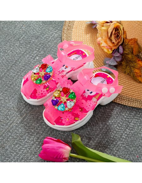 Mayoreo de Sandalias para niñas, disponibles en LHESH – Compra Exclusiva -  ID 43453 fiusha