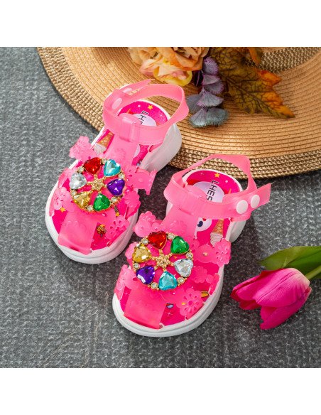 Mayoreo de Sandalias para niñas, disponibles en LHESH – Compra Exclusiva -  ID 43453 fiusha