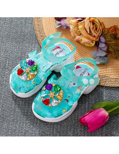 Sandalias al Mayoreo Disponibles en LHESH – Compra Exclusiva - ID 43451 verde