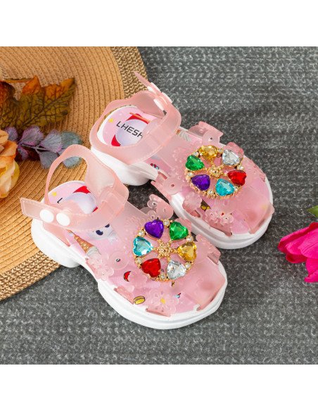 Mayoreo sandalias prácticas disponibles en LHESH - Compra al por mayor - ID 43447 rosa