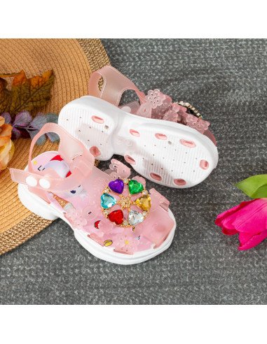 Mayoreo sandalias prácticas disponibles en LHESH - Compra al por mayor - ID 43447 rosa