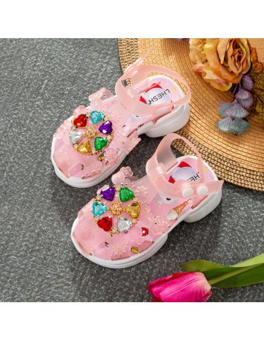 Mayoreo sandalias prácticas disponibles en LHESH - Compra al por mayor - ID 43452 rosa