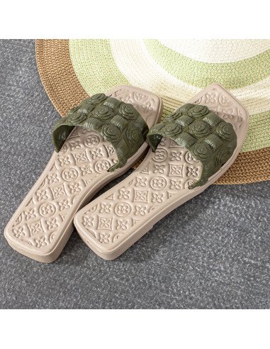 Oferta Mayoreo Sandalias LHESH, Calidad Superior - ID 43472 verde