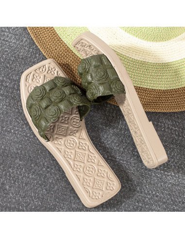 Oferta Mayoreo Sandalias LHESH, Calidad Superior - ID 43472 verde